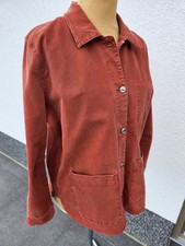 Deerberg--schöne Jeansjacke in Rostrot--Gr. 46---Cotton/ Elasthan
