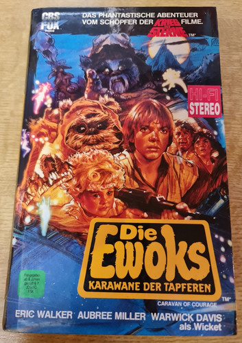 Vhs film die ewoks - vhs,