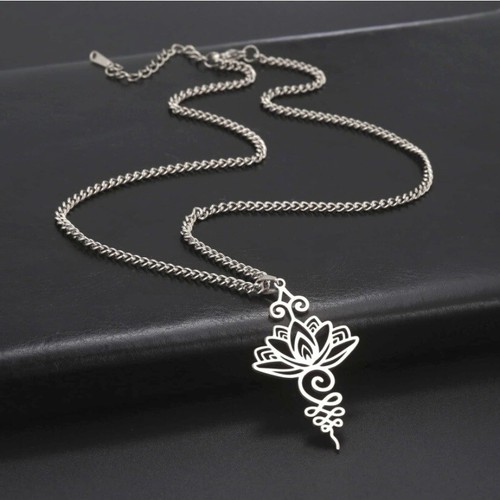 Lotus blume halskette - lotus,