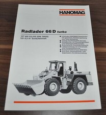 1989 1991 hanomag radlader 66d - 1991,