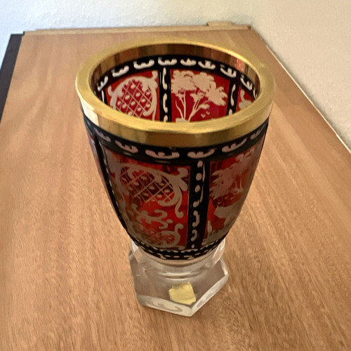 Becher auf fuß - auf, glas