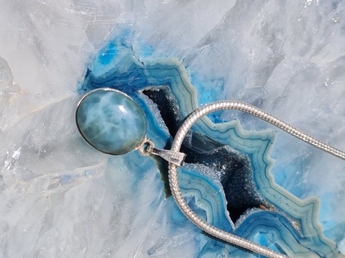 Larimar anhänger - larimar,