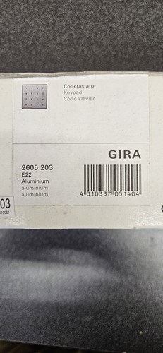 Gira e22 codetastatur - gira,