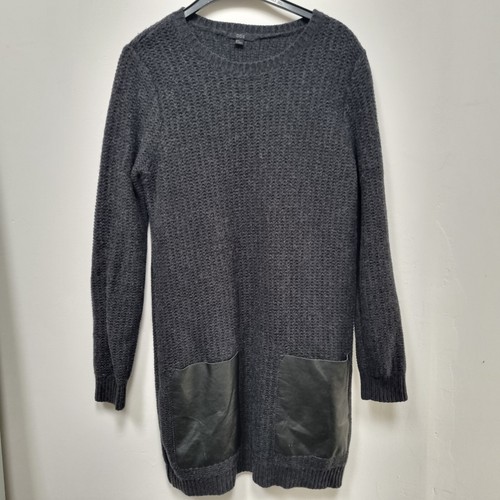 Cos strick kleid m grau - kleid,