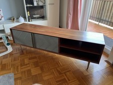Schrank massivholz akazie - tv-schrank,