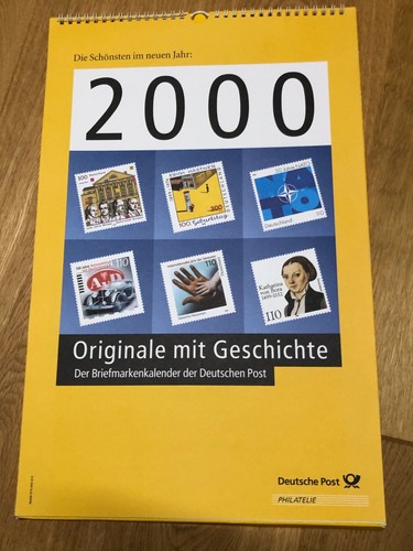 Briefmarkenkalender 2000-