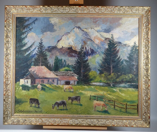 ölgemälde simon hohenegger - Ölgemälde,