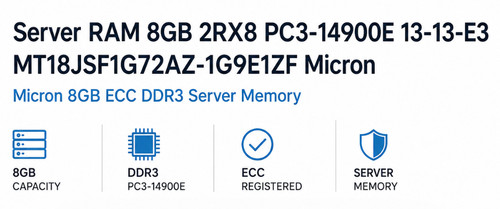 Server ram 8gb 2rx8 - ram,