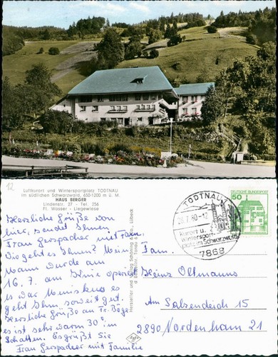 Todtnau strassen partie - todtnau,