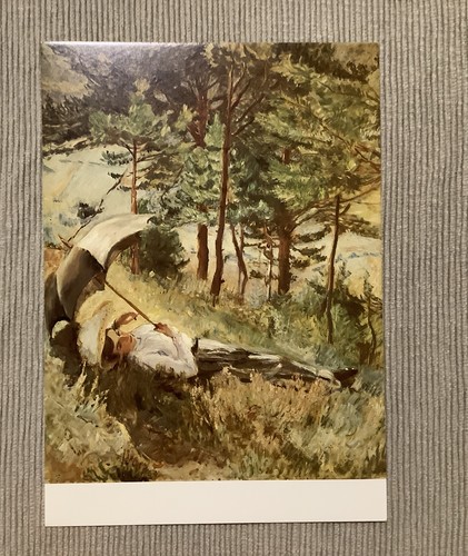 Postkarte max slevogt - 1, postkarte,