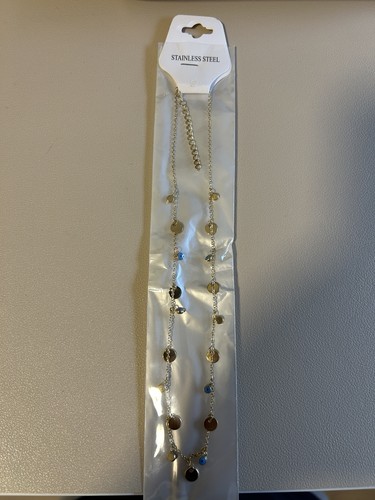 Edelstahl damenkette gold - gold, –