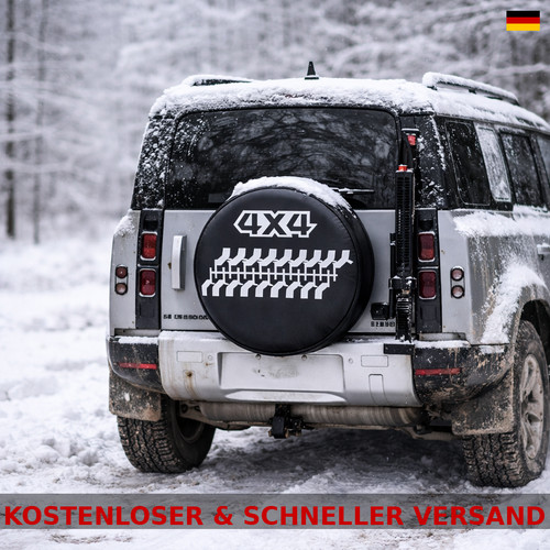 Reserveradabdeckung 4x4 aus