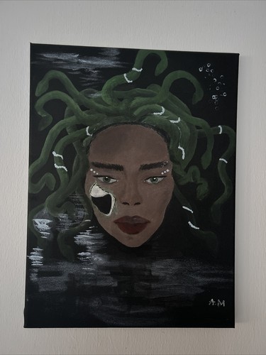 Leinwand bild medusa acryl - medusa,
