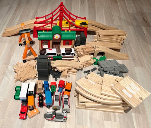 Brio bahnhof set - mit, kran