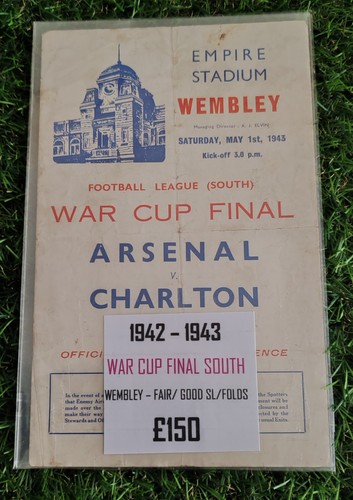 War cup finale - war, 1943