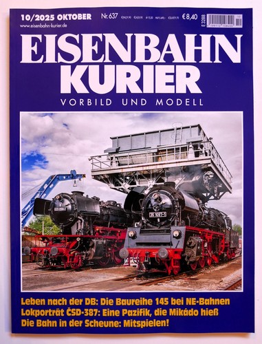 Eisenbahn kurier 2025 - eisenbahn, 10/2025