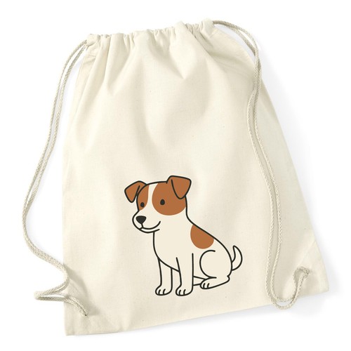 Turnbeutel jack russell - turnbeutel,
