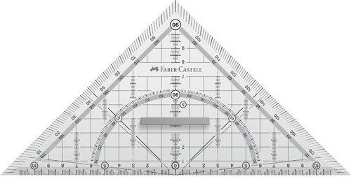 Faber castell geodreieck grip - faber-castell,