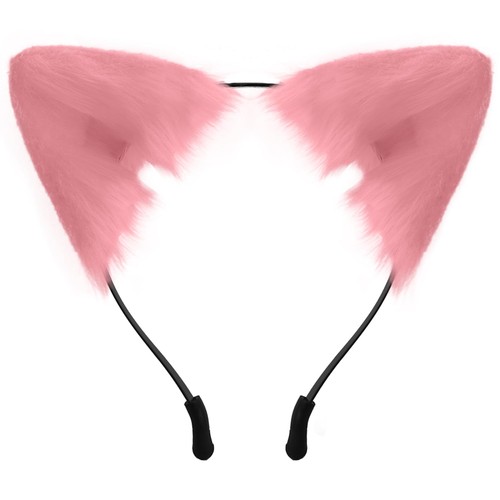 Katzenohren haarreif rosa - katzenohren,