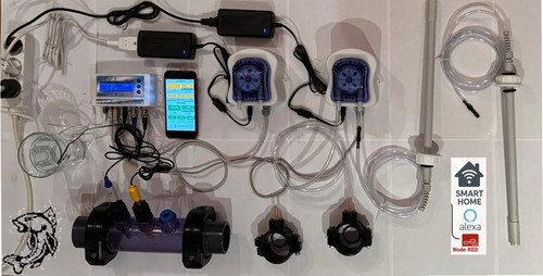 Wifi smart home - dosing, panel