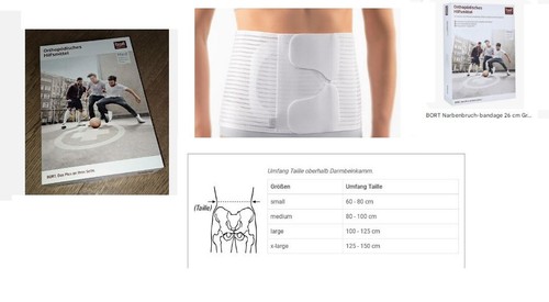 Narbenbruch bandage weiß von - weiß,