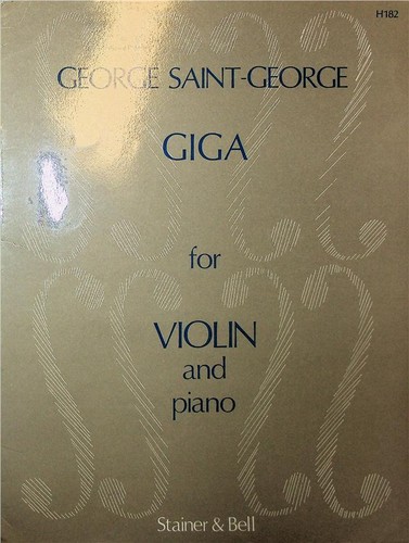 Giga für violine - für, klavier