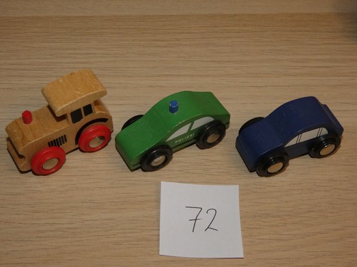 Holzeisenbahn auto set 72 - auto, nr.72