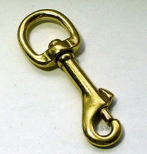 Karabiner massiv messing x - massiv,