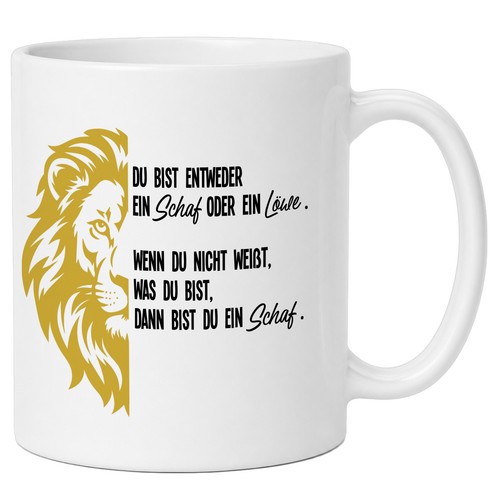 Lunalana löwe tasse - löwe,