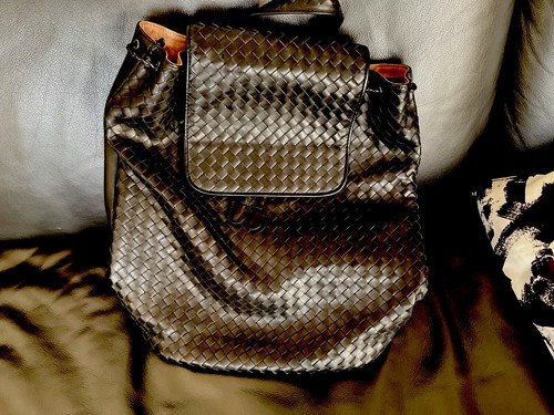 Luxus bottega veneta - bottega, schwarz