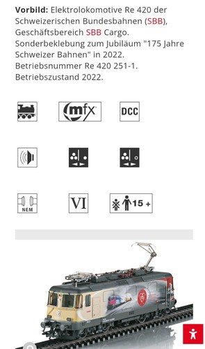 Märklin digital 37875 - h0, re