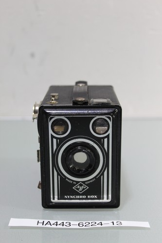Agfa synchro box - box, antike