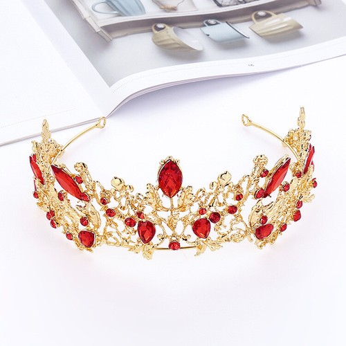 Ochzeit diadem tiara krone - diadem, rot