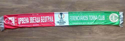 Schal crvena zvezda red star - crvena,