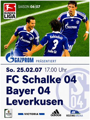 Schalke poster bayer - fc, 04