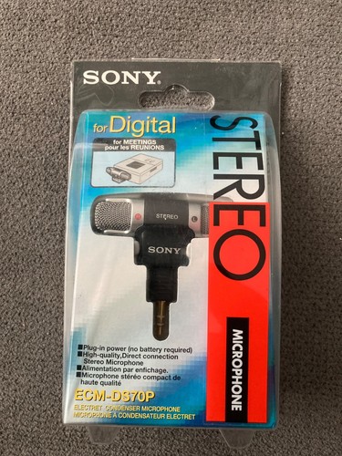 Sony mikrophone ecm - sony,