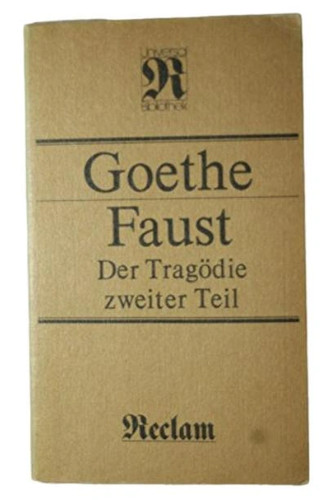 Goethe faust tragödie - goethe, ii
