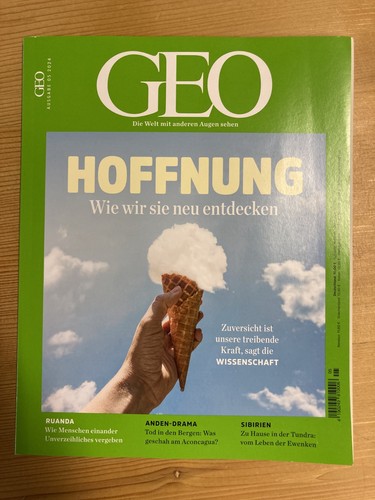 Geo ausgabe 2024 - ausgabe, magazin
