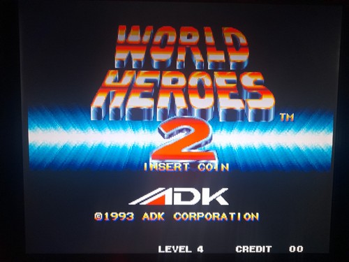 World heroes neo geo - heroes,
