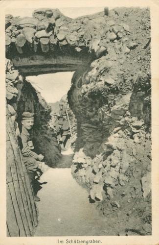Schützengraben - im,