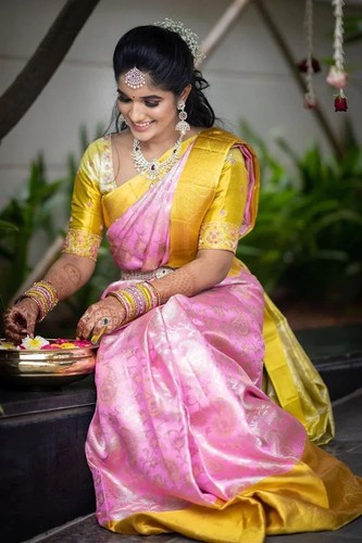 Indisch hochzeit rosa gelb - indisch,