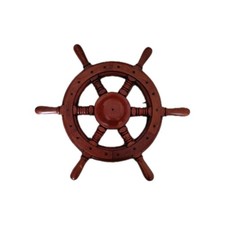Steuerrad teakholz yacht - steuerrad,