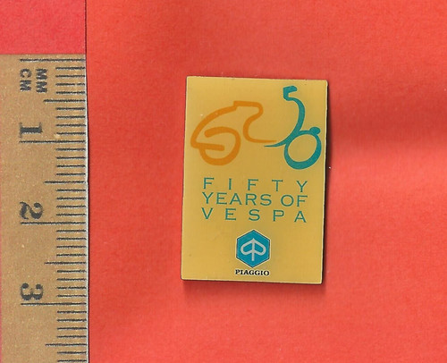 Vespa fifty years of - years,