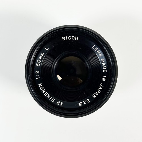 Ricoh rikenon 50mm l - xr, 1:2