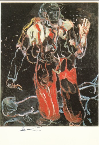 Postkarte georg baselitz - postkarte:,