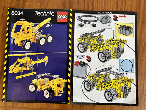 Lego technik bauanleitung 8034 - bauanleitung,