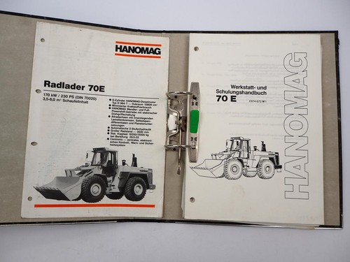 Hanomag 70e radlader - hanomag,