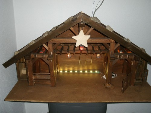 Xxl weihnachten krippe - krippe, stall