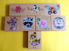 Motivstempel stempel vogel - stempel,