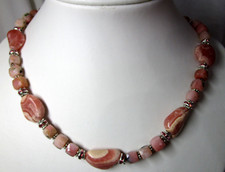 Rhodochrosit edelstein kette - rhodochrosit, edelstein-kette
